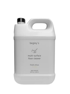 Begley's multi-surface floor cleaner jug