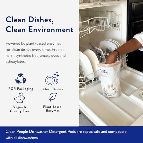 The Clean People All Natural Dishwasher Pods