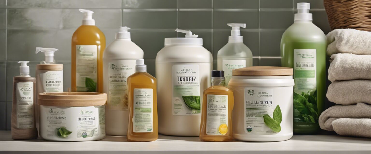 Organic laundry detergents