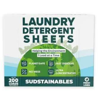 Eco Friendly Laundry Detergent Sheets