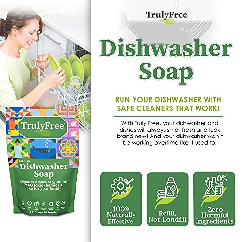 Truly Free Dishwasher Detergent Powder